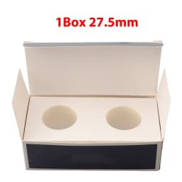 1 Set Coin Storage Stamp Holder Square Cardboard Case Coin Album Collection Coin Holders Flip Clip Coin Capsules Cover Storage
