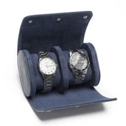 Luxury Crocodile Watch Storage Box Custom Name Travel 1 2 3 Slots Watches Roll Aligator PU Leather Brand Watch Display Case Bag
