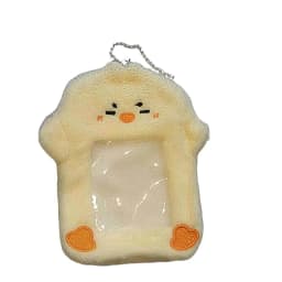 Cute Photocard Case Cartoon Bag Keychain Star Shape Photo Card Holder Student Card Holder Idol Photos Protective Cover