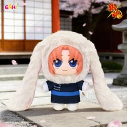 Genuine EAKI Gintama Beast House Blind Box Anime Figure Sakata Gintoki Shimura Shinpachi Kagura Plush Doll Toys Gift