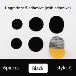 1 Set Heel Protector Adhesive Shoe Patches, Self‑Stick Repair Stickers for Sneakers, Shoe Accessories