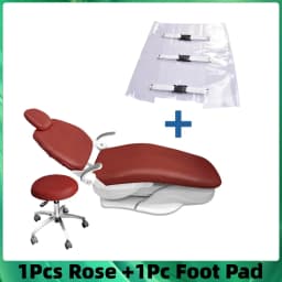 1Pcs Dental Chair Cover Unit PU Leather Elastic Waterproof Protective Case Seat Chair Cover Dental Chair Mat Foot Pad Dentistry
