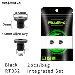 RISK Bicycle Titanium Alloy Screws Bike Cylinder Cap Screw Oil Disc Brake Lever Oil Injection Port XT XTR M615 M675 M785 M8000