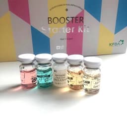 Korea 8ml Salmon DNA Glod Ampoule Skin Booster Brightening Firming Whitening Hydrating Serum Skincare Kit