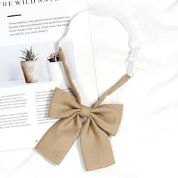 Lazy JK Small Necktie Bowtie For Student Basic Style School Uniform Classic Ties Solid Bow Ties Cravats Girls Red Bowties