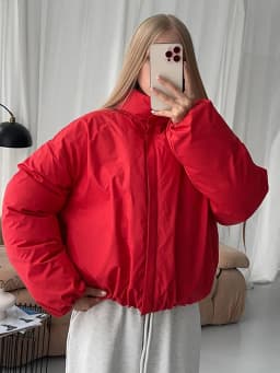 Casual Solid Women's Winter Jacket Fashion Stand Neck Full Sleeve Zip-up Cropped Padded Coats New Basic Daily Outwear 2026