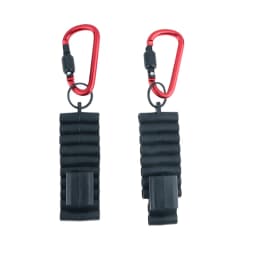 Portable Rubber Screwdriver Bit Holder With Carabiner Keychain Bits Holder Multi Cross Driver Bit Organizer Sleeve Holder