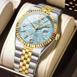 POEDAGAR High Quality Original Men Clock Waterproof Luminous Date Luxury Man Watch Stainless Steel Quartz Men's Watches Male+Box