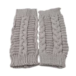 Knitted Half Finger Gloves Women'S Warm Soft Winter Gloves Handschoenen Mittens For Girl Guantes Invierno