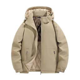 Winter Mens Warm Down Padded Jackets Fashion Man Loose Snow Warm Hooded Parkas Men Thermal Windbreaker Coats Clothing Plus Size