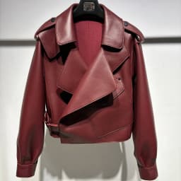 YOLOAgain 2025 Spring Dark Brown Oversized Leather Jacket Women Real Leather Jacket Female Overcoat