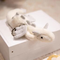 Plush Doll Series Cute Soft Rubber Key Chain Bag Pendant Plush Accessories Doll Car Pendant Holiday Gift. Plush Keychain