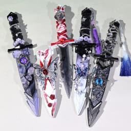 Internet explosion of new Chinese ancient style hand-made costumes posing props students creative gifts open box portable jewelr