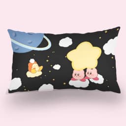Hot Lovely K-Kirbies Double-sided Printing Rectangle Pillow Case Bedside Pillowcase Sofa Cushion Cover Room Home Decoration