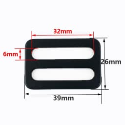 5/10Pcs 20-50mm Stainless Steel Tri-Glide Slider Buckles for Bag Strap Backpack Adjust Webbing Clips Clasp Bags Accessories