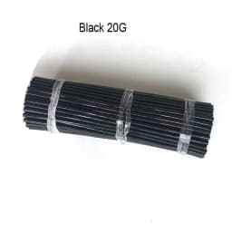 20g Italian Glue Stick 7cm Length 2.0mm Diameter+1Roll Hot Melt Italian Keratin Glue Strip for Hair Extension Tools