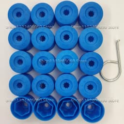 Car Wheel Lug Nut Bolt Cover Cap 17mm for VW Volkswagen Scirocco Touran Tiguan Jetta Golf MK7 GTI Passat B5 CC Skoda Decorations