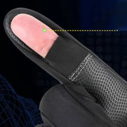 Winter Fishing Gloves 2 Finger Flip Waterproof Windproof Cycling Angling Gloves Warm Protection Fish Angling Gloves
