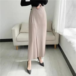 Miyake Style Women Pleated Solid Color Ankle-length Pants Elastic Waist Wide Leg Straight Female Trsouser Loose 2025 Summer