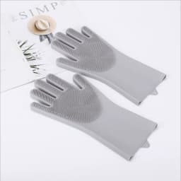 Gloves for Dogs And Cats Silicone Bathing Shampoo Scrubber Dishwashing Cleaning Glove Hair Removal Multi-Functional Pet Care