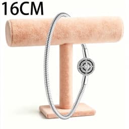 2026 New 925 Silver Sparkling Meteor Halo Women's Heart Shaped Life Tree Bracelet Display Tool DIY Exquisite Charm Jewelry