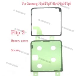 For Samsung Galaxy Z Flip 4 5 6 2 3 Full Sets Sticker Front Inner Screen LCD +Back Cover Waterproof Adhesive Glue Tape