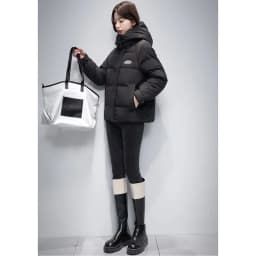 2026 Winter New Women's Korean Jacket Version Down Cotton-Padded Jacket Short Coat Short Female Padded Hooded Overwear