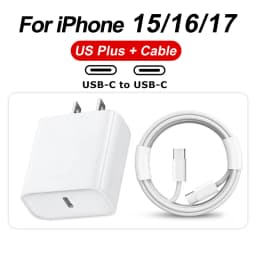 For Apple iPhone Original PD 35W Fast Charging 17 16 15 Pro Max Air 14 13 12 11 USB-C Quick Charger X XS XR 8 Phone Accessories