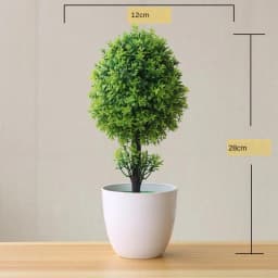 New Green Small Tree Potted Bonsai Ornaments Home Garden Hotel Bathroom Bedroom Decoration Artificial Plants Bonsai Fake Plants