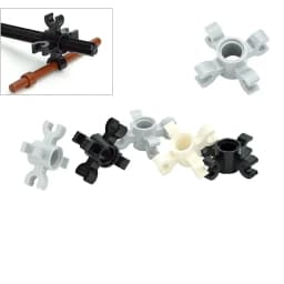 Compatible 63868 92280 60478 18649 MOC Part Assemble Plate Special 1x2 with Handles Thin Brick Clip DIY Building Block Kid Toy