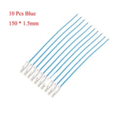 10pcs Multi Color stainless steel wire cable rope EDC luggage screw lock ring key keyring loop circle hang keychain chain tag