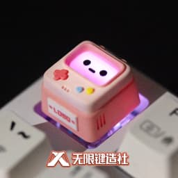 Retro Game Theme Mechanical Keyboard Keycap Resin Esc Key Layered Drip Glue Custom Gaming Accessory Collectible Gift