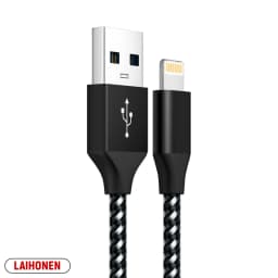 LAIHONEN USB Cable For iPhone 5 6 7 8 Plus X XS XR 11 12 13 14 Pro Max SE 1m 2m 3m Long Short iOS Data Charger Cord Fast Charge