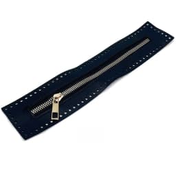27cm Long Solid Leather Zipper for Handbag Crochet Bag Hardware Practical Sewing Accessory Purse Accessories Diy Bag