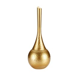 Luxury Gold Toilet Brush Set Replaceable Nylon Soft Bristle Brush Long Handle For WC Bathroom Accessories Cleaning Tools