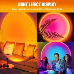 Sunset Lamp with Remote, 16 Colors Multicolor Changing LED Night Light, Photography Selfie Party, Decor Xmas Gifts for Women