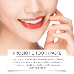 Sp-8 Probiotic Toothpaste Whitening Tooth Remove Plaque Stains Teeth Whitener Oral Hygiene Clean Fresh Breath Dental Brighten