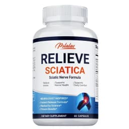 Relieve Sciatica Capsules - Relieve Joint Pain, Relax Muscles, Support Nerve and Bone Health, Balance Inflammation