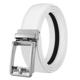 3.5cm Belt for Men Automatic Genuine Leather Belt Men Leather Ratchet Adjustable Real Ratchet Leather Dress Designer