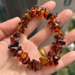 Original Amber Bracelets for Unisex New Genuine Irregular Beads Natural Black Medical Green Healing Jewelry Factory Unique Gift