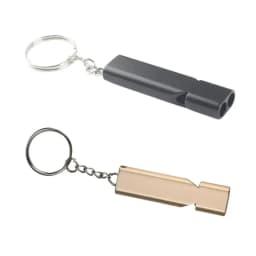 1-3PC Dual Frequency Survival Whistle Flat Metal Whistle for Outdoor Hiking Climbing Emergence Whistle Tools