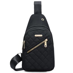 Neutral Style Backpack for Men and Women, with Multiple Color Slanted Fabric and Nylon Material. Suitable for Travel.