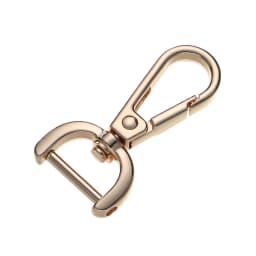 1Pc 15/20/25mm Detachable Snap Hook DIY KeyChain Bag Part Accessory Metal Bags Strap Buckles Screw Buckle Leather Lobster Clasp
