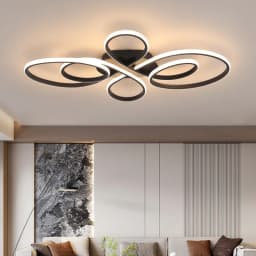 Modern LED Ceiling Light Nordic Creative Indoor Lighting Decoration Accessories for Living Room Study Room Bedroom Light Fixture