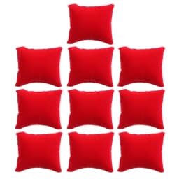 10 Pieces Bracelet Watch Pillow Small Multicolor Pillow Jewelry Bracelet Cushion Holder Pillow