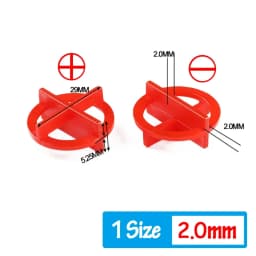 50/100Pcs Reusable Floor Wall Tile Leveling System Spacers Clips Wedge for Tiling Fixing Ceramic Gap Construction Tools Building