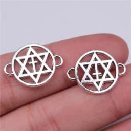 20pcs Earring Making Charms Findings Geometric Connector Charms For Earring Making Bracelet Making