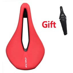 EC90 Bicycle Seat Mtb Road Bike Saddle PU Ultralight Breathable Comfortable Cushion Racing Saddles Parts Components 240x143mm