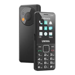 UNIWA V2000 4G Keypad Phone 2.4 Inch Big Button Loud Volume Dual SIM 1700mAh Multilingual Keyboard Feature Phones Elderly