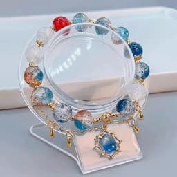 1/10pcs Clear Jewelry Bracelet Display Holder Bangle Organizer Rack Transparent Acrylic Bracelet Display Collar Stand Holder
